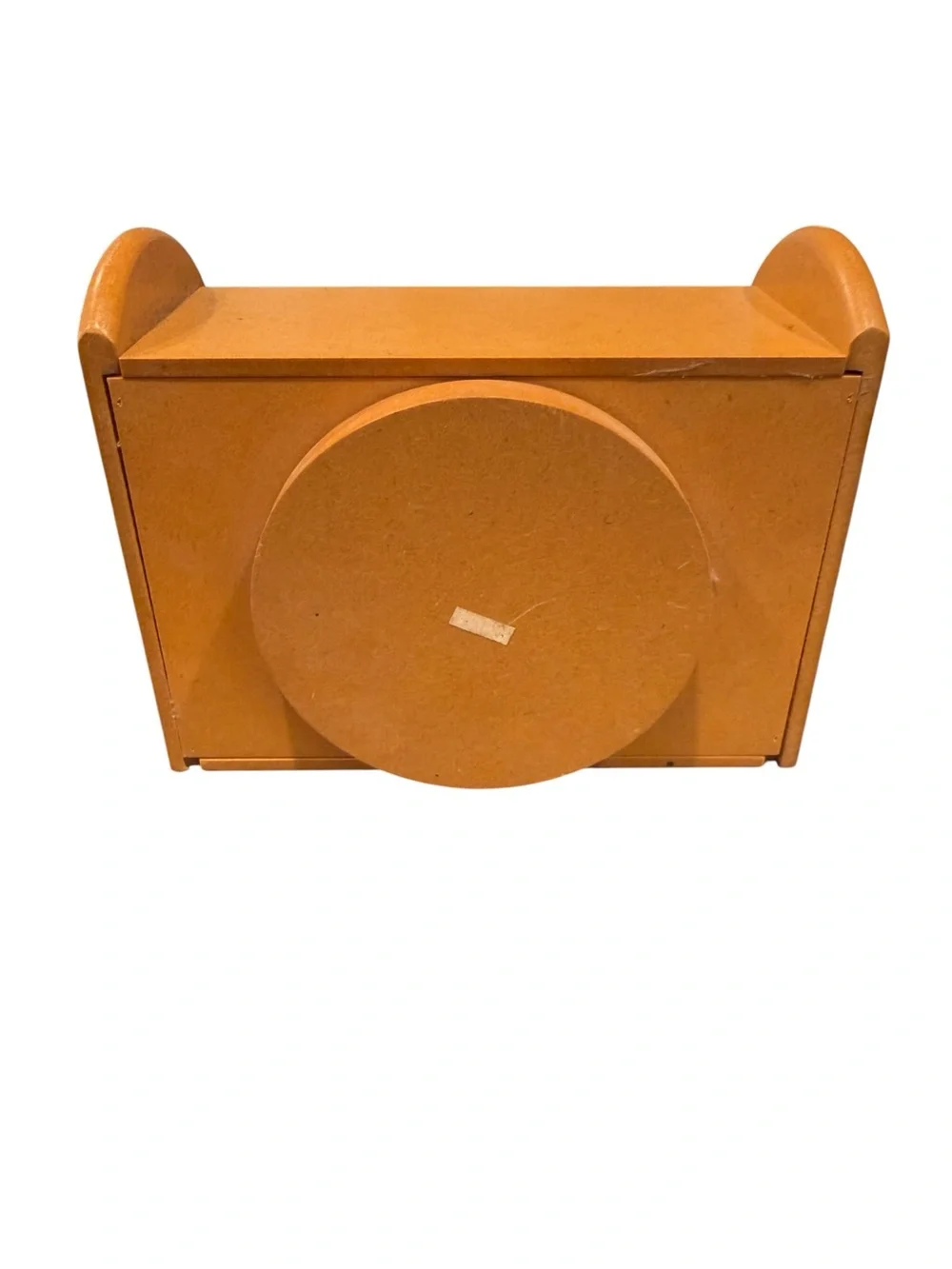 Cottagecore Wooden Desk Organizer in Honey Oak - Home Storage & Organization